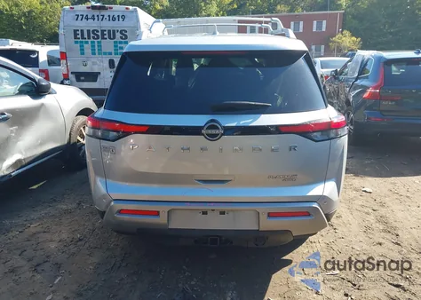 2023 Nissan Pathfinder Platinum 4Wd из США, поврежденный, VIN 5N1DR3DK9PC273107